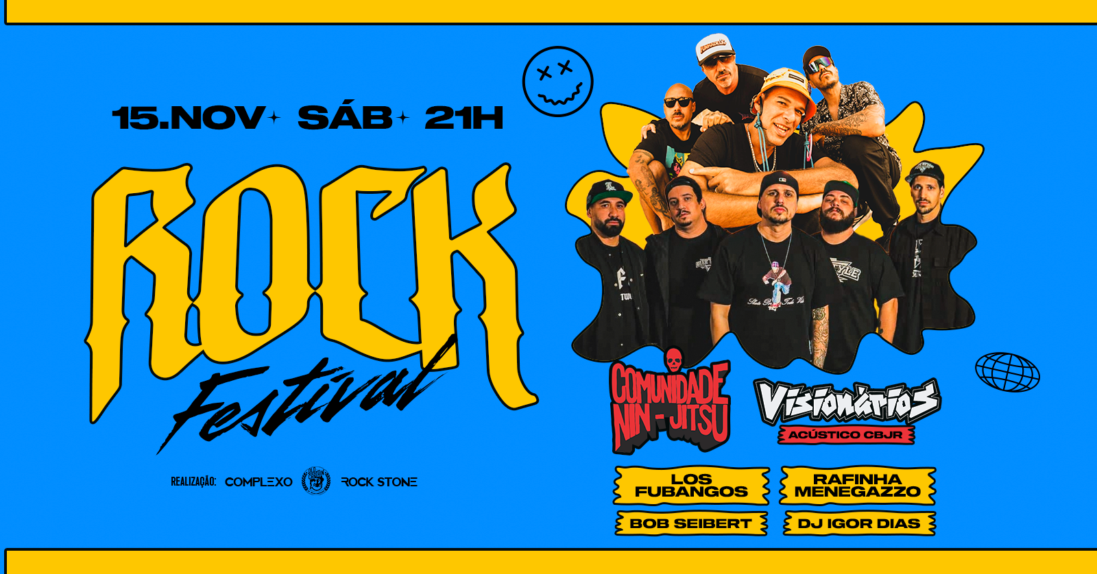 ROCK FESTIVAL - NO COMPLEXO
