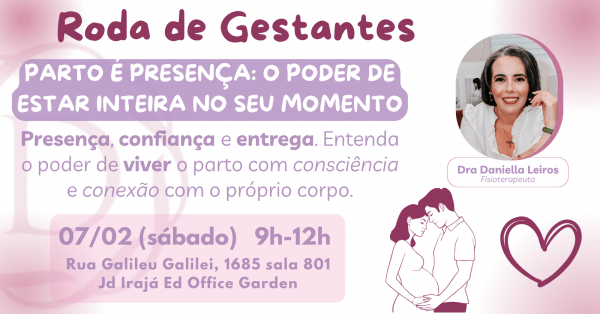 Imagem do evento Roda de Gestantes Fevereiro 2026