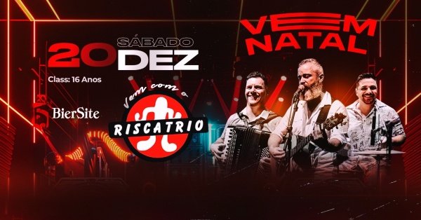 Imagem do evento Risca Trio !!! Veem Natal