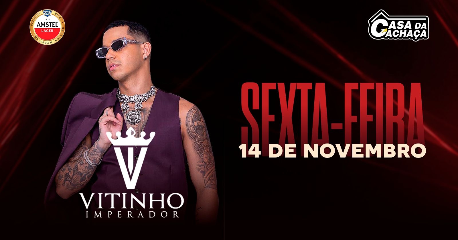 Vitinho Imperador na Casa da Cachaça em Palmas