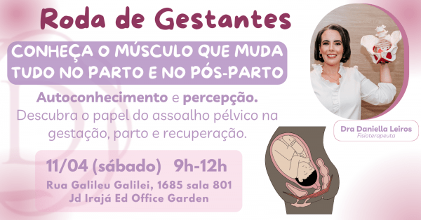 Imagem do evento Roda de Gestantes Abril 2026