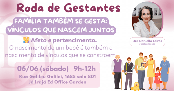 Imagem do evento Roda de Gestantes Junho 2026