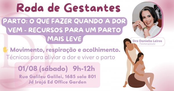 Imagem do evento Roda de Gestantes Agosto 2026