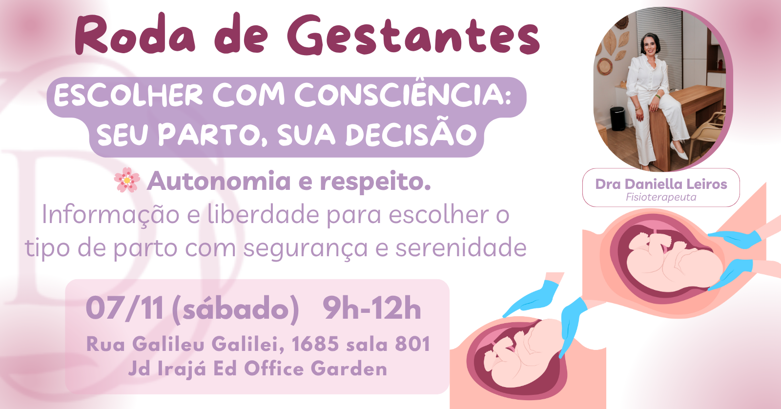 Roda de Gestantes Novembro 2026