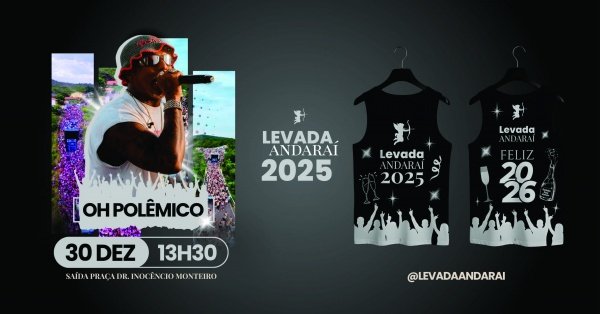 Imagem do evento Levada 2025 - Atração O Polêmico