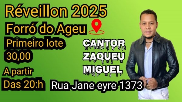 Imagem do evento Réveillon Forró do Ageu