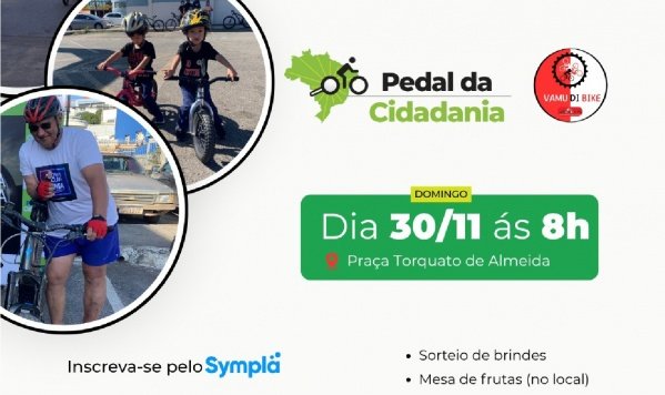 Imagem do evento 2° PEDAL DA CIDADANIA - ACICLIS e Vamu di Bike - Novembro 2025
