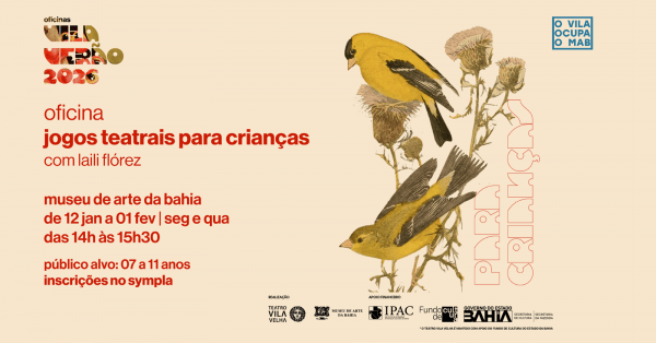 Imagem do evento JOGOS TEATRAIS PARA CRIANÇAS