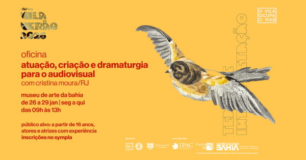 Imagem do evento Atuação, criação e dramaturgia para o audiovisual