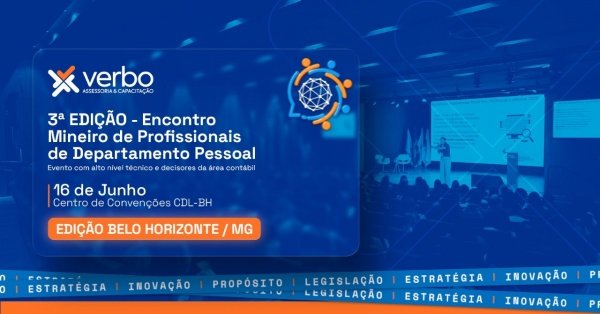 Imagem do evento 3º Encontro Mineiro de Profissionais do Departamento Pessoal