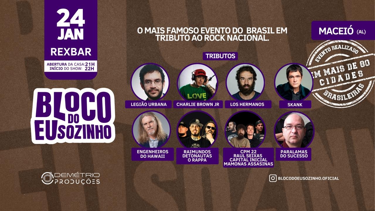 Bloco do Eu Sozinho em Maceió/AL - Maceió, AL