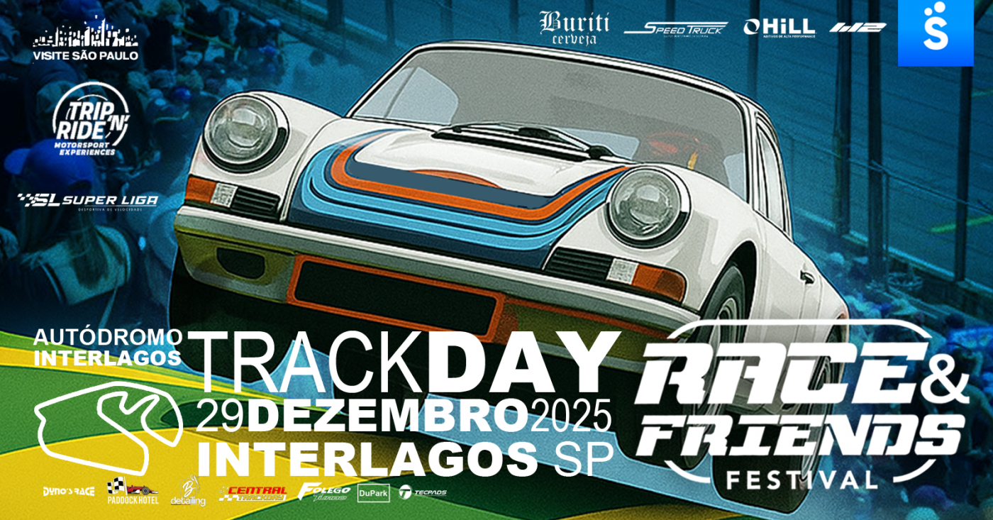 Track Day Racing Journal TRACK DAY RACE & FRIENDS INTERLAGOS EDITION em São Paulo - Sympla