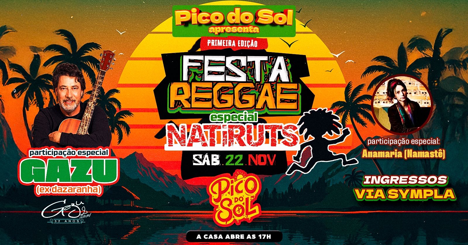 Noite Especial Natiruts - Participação Dazu Ex Dazaranha em Curitiba