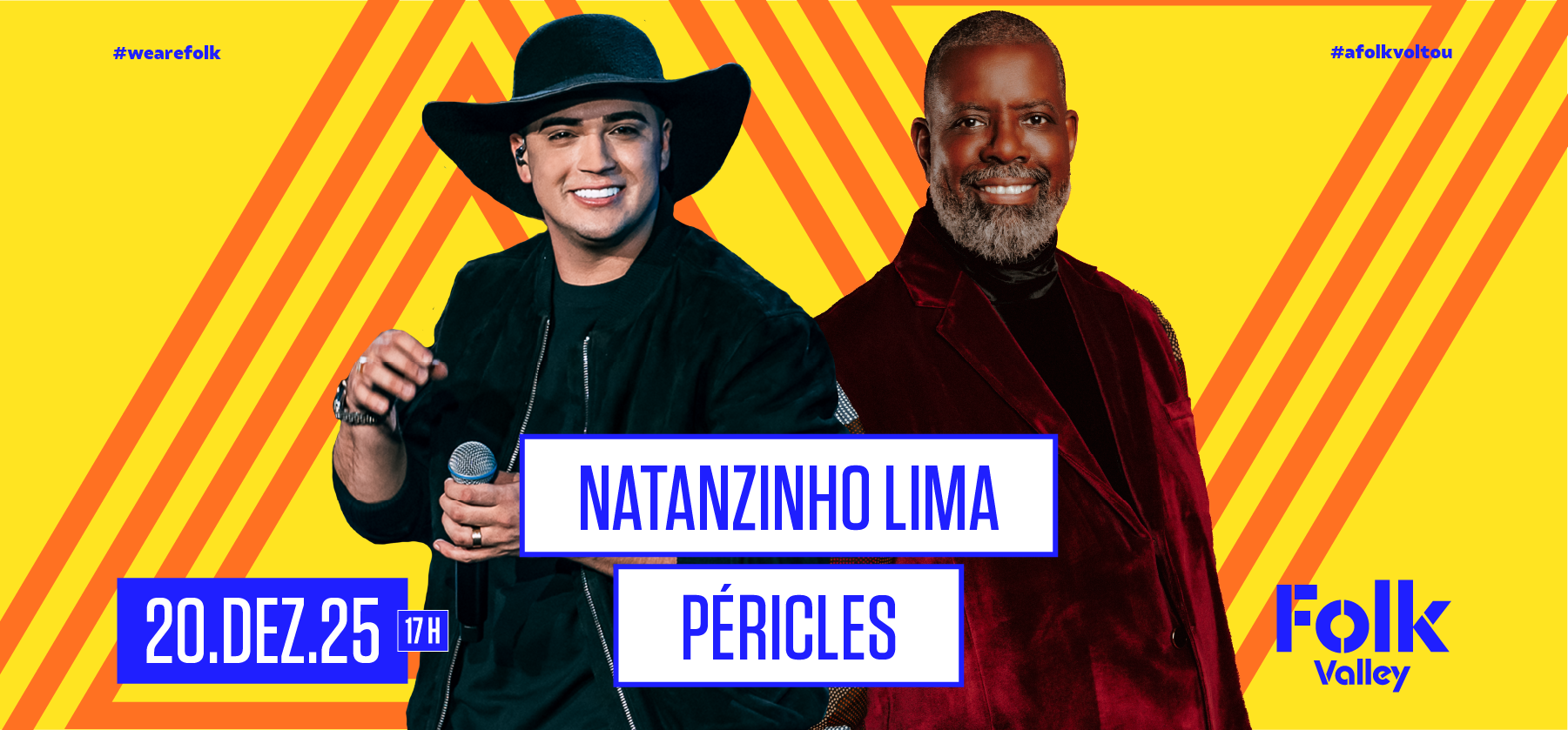 Folk Valley Apresenta: Péricles e Natanzinho Lima em Valinhos
