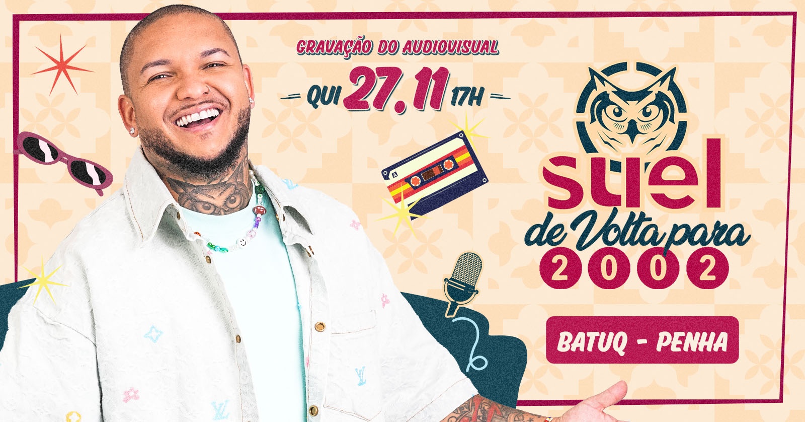 Suel de Volta para 2002 na Batuq!! em Rio de Janeiro