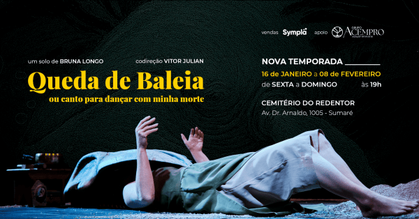 Imagem do evento Queda de Baleia, ou Canto para dançar com minha morte