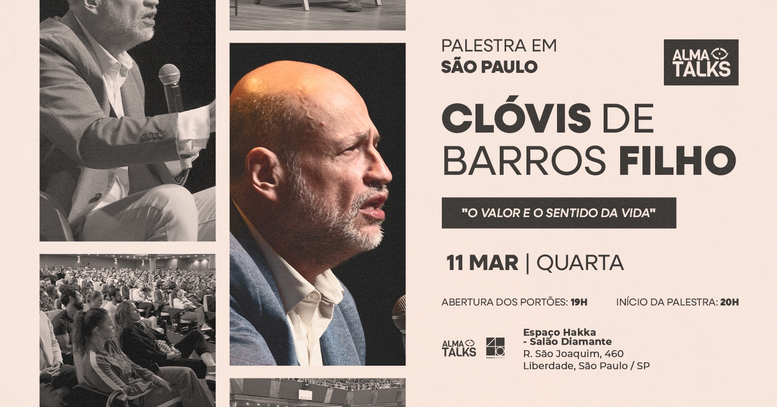 Clovis de Barros Filho em São Paulo - Palestra 