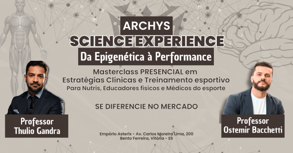 Imagem do evento MASTERCLASS ARCHYS SCIENCE EXPERIENCE