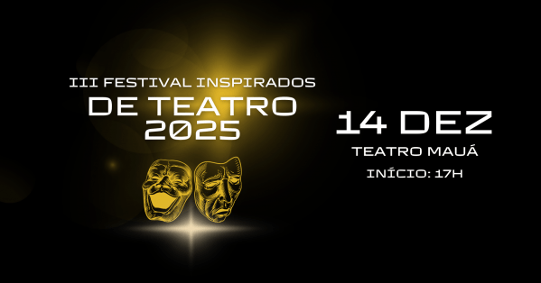 Imagem do evento 3º Festival InsPirados de Teatro 2025 - Santa Cruz do Sul