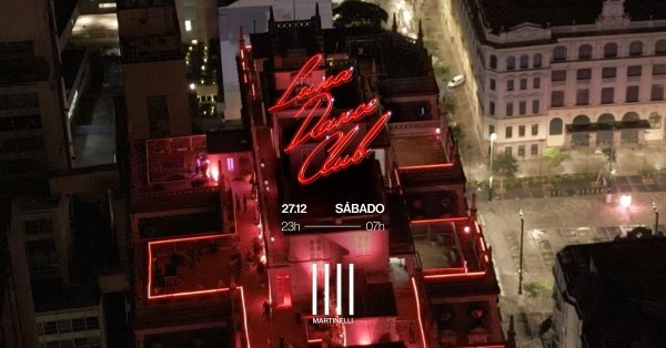 Imagem do evento LUNA DANCE CLUB no Edifício Martinelli | 27.12
