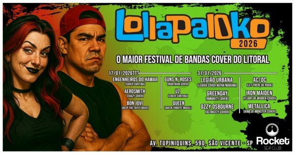Imagem do evento Lollapaloko 2026