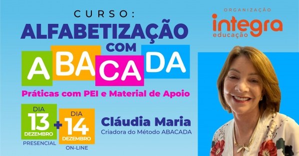 Imagem do evento Alfabetização com ABACADA