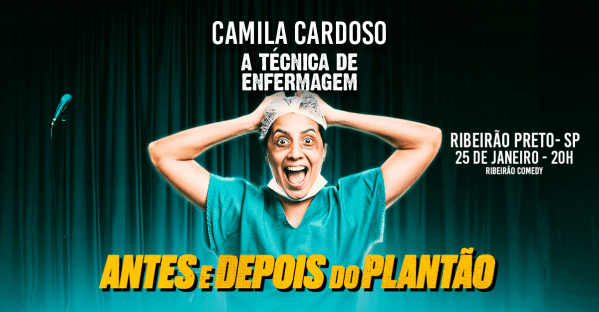 Imagem do evento CAMILA CARDOSO no Ribeirão Comedy