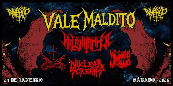 Imagem do evento Invasão Metal - Vale Maldito
