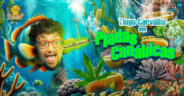 Imagem do evento Tiago Carvalho em Piadas Canábicas - STAND UP COMEDY