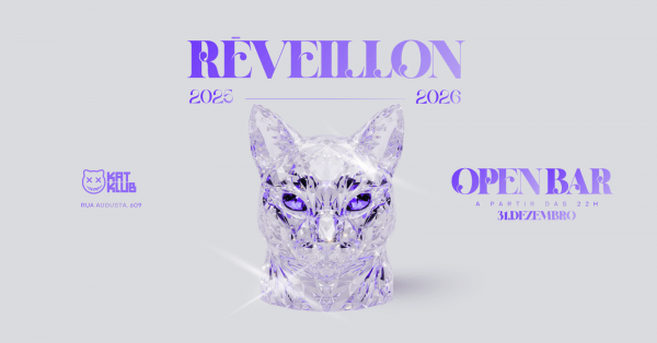 Imagem do evento OPEN BAR DE RÉVEILLON DA KAT KLUB