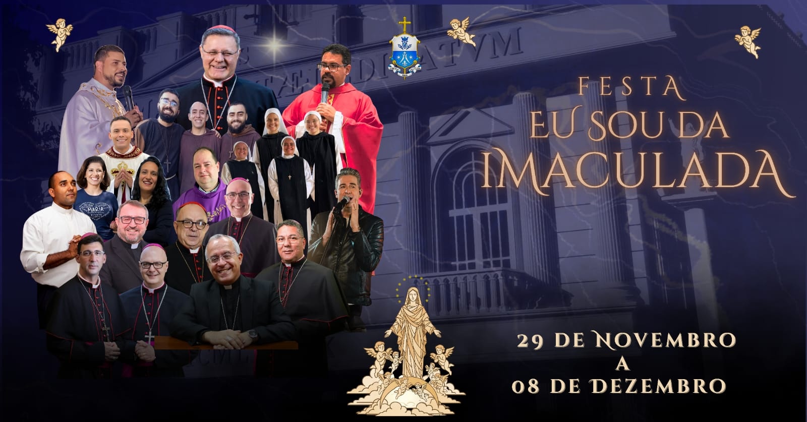 Paróquia Maria Imaculada - Novena da Padroeira 2025