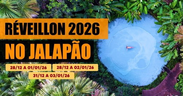 Imagem do evento Réveillon 2026 no Jalapão - 28/12 a 01/01/26 | 28/12 a 02/01/26