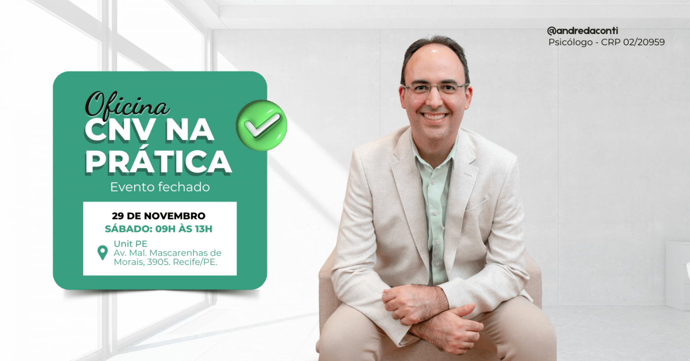 Oficina CNV na Prática para Adolescentes (Grupo fechado) em Recife - Sympla
