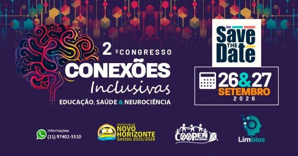 Imagem do evento 2º Congresso Conexões Inclusivas - Educação, Saúde e Neurociência