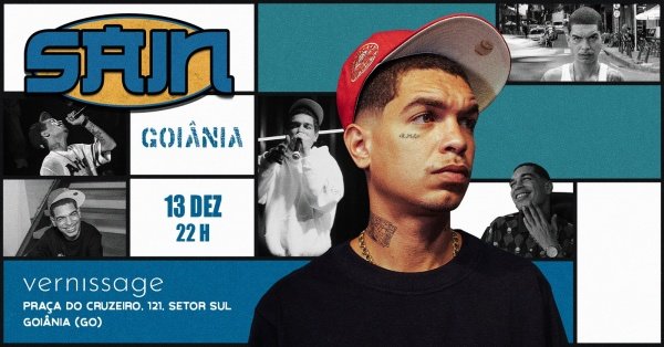 Imagem do evento SAIN NA VERNISSAGE CLUB - GOIÂNIA