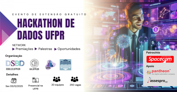 Imagem do evento HACKATHON DE DADOS - UFPR