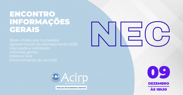 Imagem do evento NEC: ENCONTRO INFORMAÇÕES GERAIS