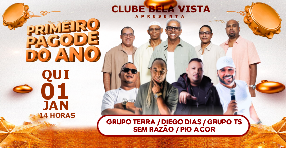 Imagem do evento PRIMEIRO PAGODE DO ANO