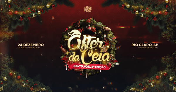 Imagem do evento AFTER DA CEIA - SANTO NOEL - RIO CLARO SP