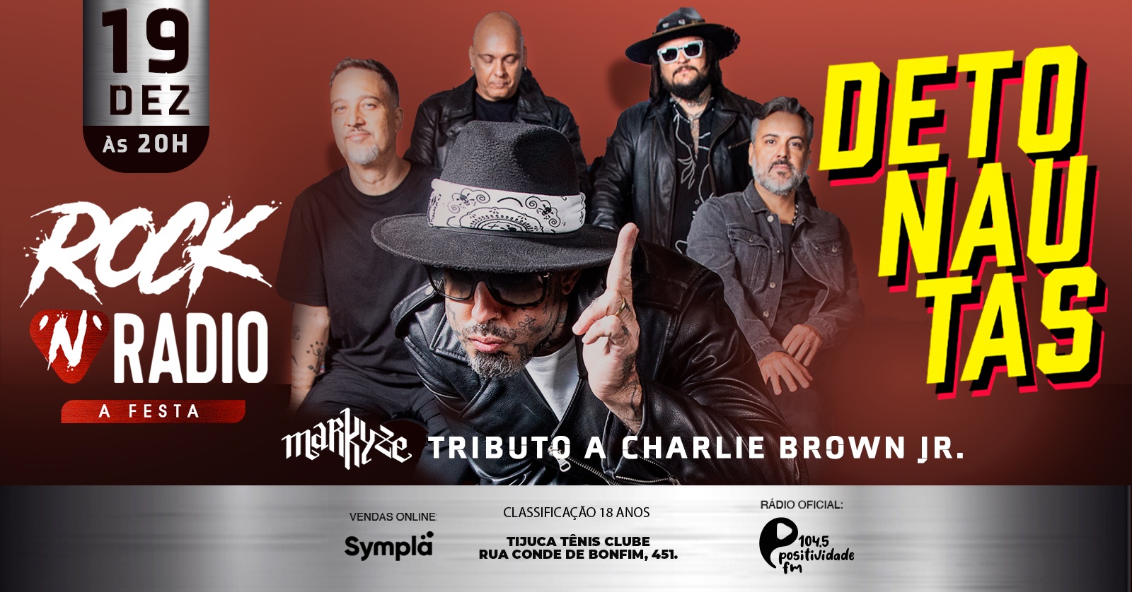 Detonautas no Rock N Radio em Rio de Janeiro