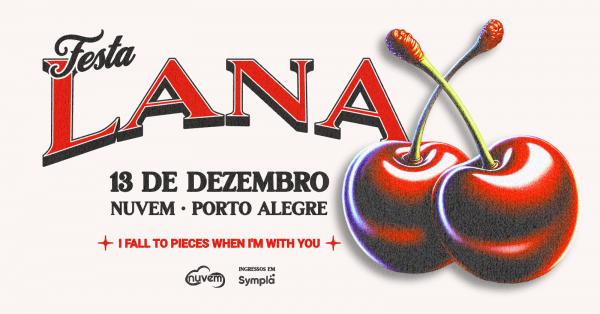 Imagem do evento Festa LANA em Porto Alegre · Nuvem · 13/12