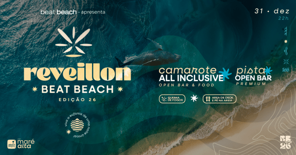 Imagem do evento Réveillon Beat Beach 2026 - Porto Seguro