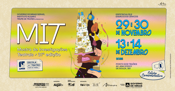 Imagem do evento 31ª MIT - Mostra de Investigações Teatrais