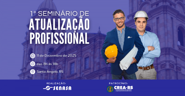 Imagem do evento 1º SEMINÁRIO DE ATUALIZAÇÃO PROFISSIONAL