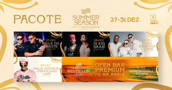 Imagem do evento Pacote P9 2026
