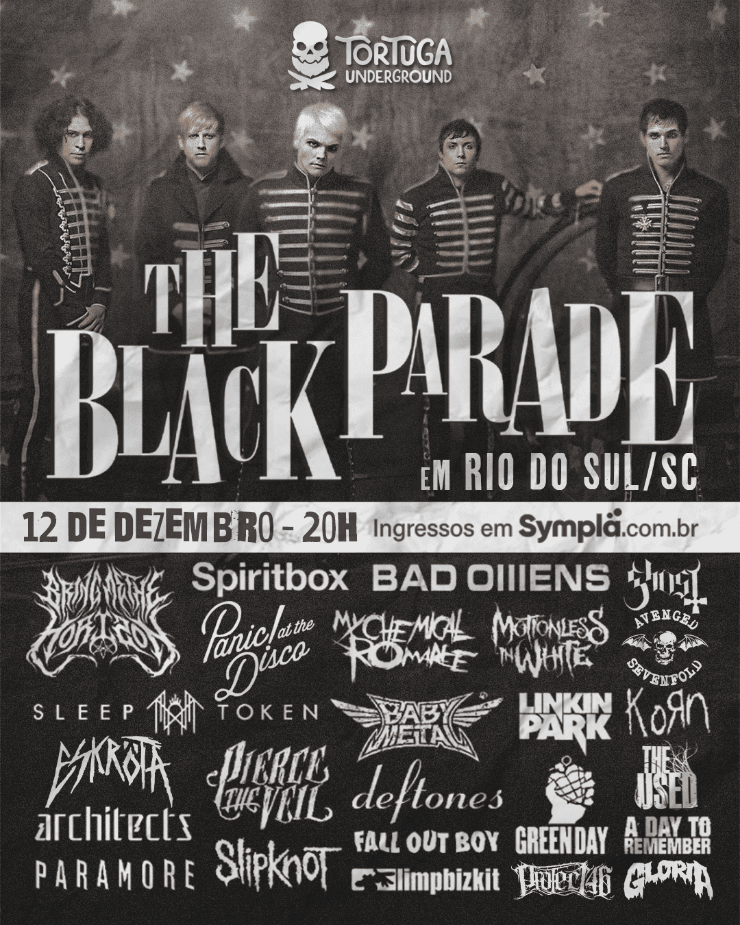 The Black Parade | Rio do Sul/SC em Rio do Sul - Sympla