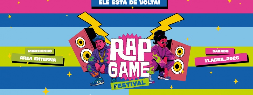 Rap Game Festival 2026 - Belo Horizonte/MG em Belo Horizonte - Sympla