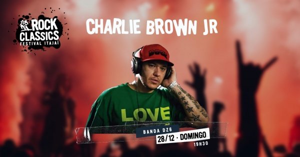 Imagem do evento BALBÚRDIA ROCK CLASSICS - CHARLIE BROWN JR COVER - COM DZ6