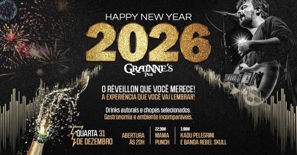 Imagem do evento Grainne's Happy New Year 2026