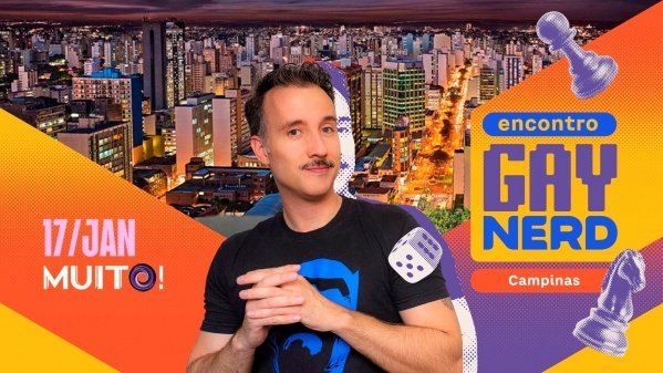 Imagem do evento 2o. Encontro do Gay Nerd em CAMPINAS